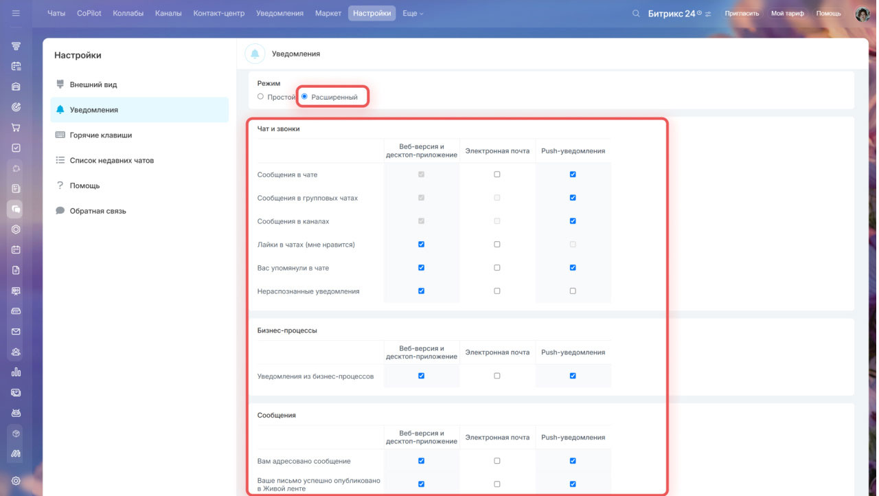 Задачи в Битрикс24