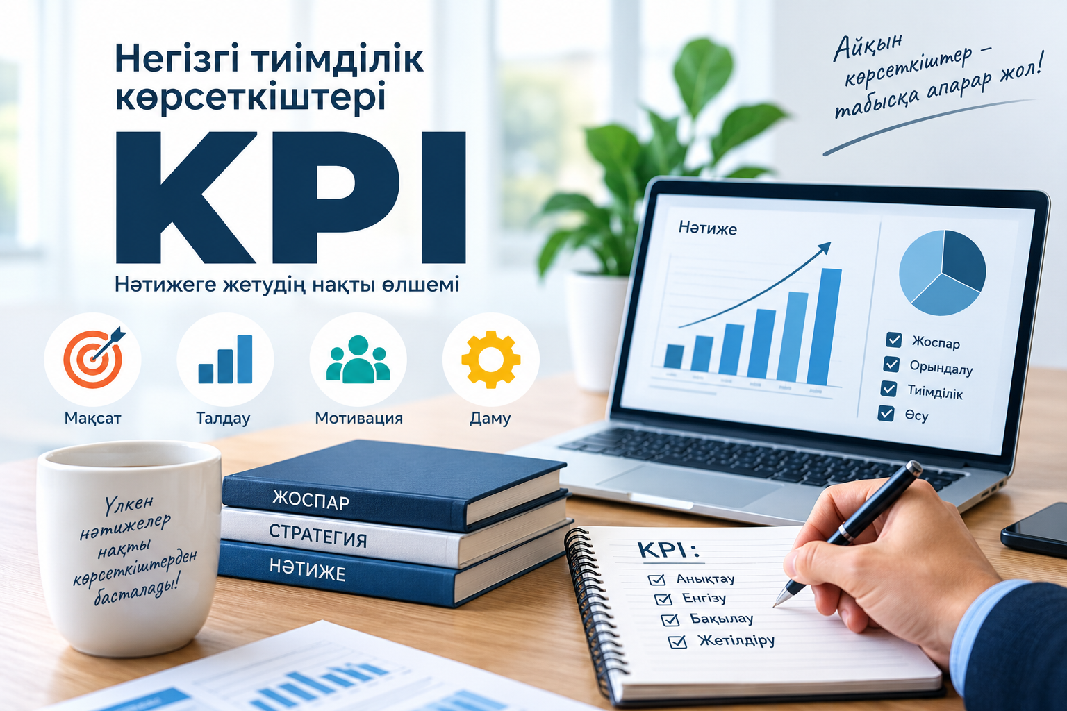 Бизнестегі KPI және негізгі тиімділік көрсеткіштері