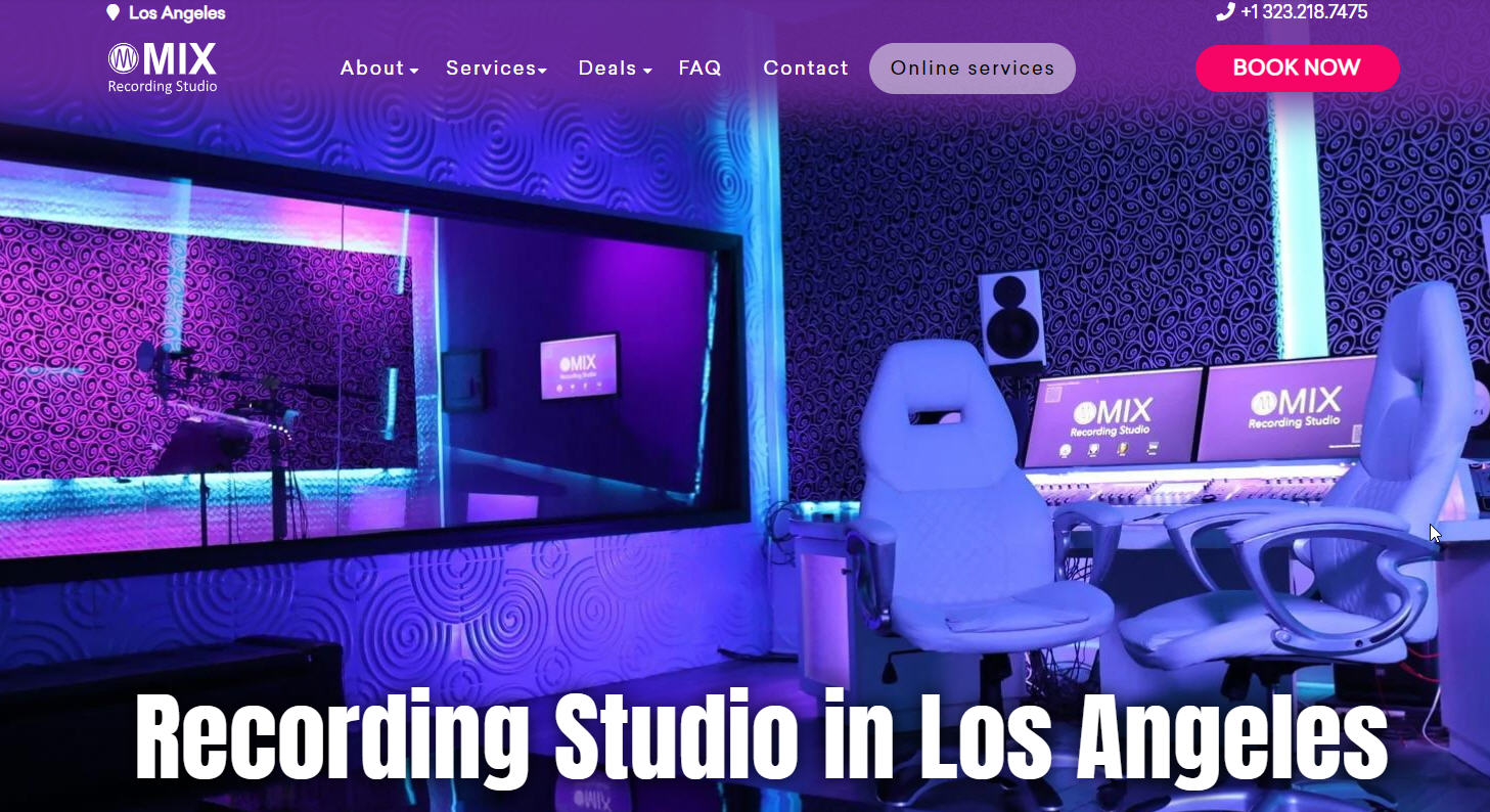 mix recording studio