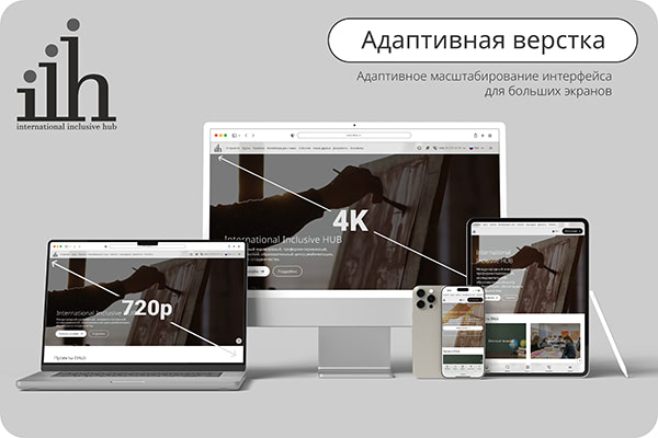 корпоративный сайт international inclusive hub