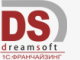 Сайт компании 1С:Франчайзи "DreamSoft"