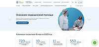 Корпоративный интернет-ресурс НАО «Фонд социального медицинского страхования»