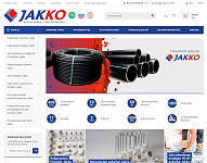 Интернет-магазин производителя пластиковых труб и фитингов Jakko.kz